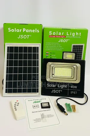Jsot Solar Floodlight 40 W - Us