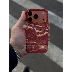 Case for iPhone 17promax Creative Luxury Crafted Protective Cae Orange