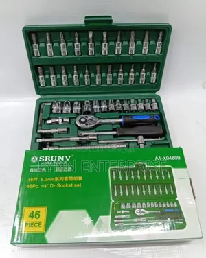 46 Pieces Socket Wrench