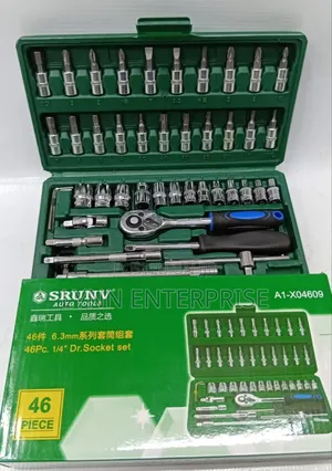 46 Pieces Socket Wrench