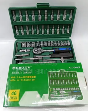 46 Pieces Socket Wrench