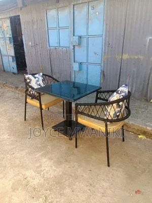2 Seater Wooven Restaurant Set, Balcony or Outdoor