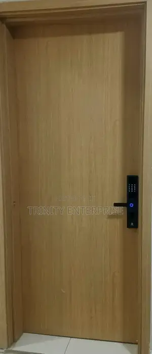 Smart Door Lock for Wooden Metal Biometric Fingerprint Tuya App