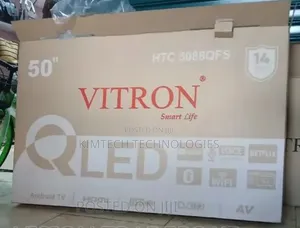 50" Smart Android Qled Vitron TV