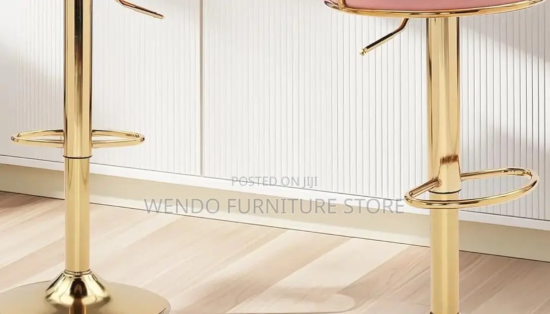 Barstools; Ergonomic Designed Leather Home Kitchen Barstools