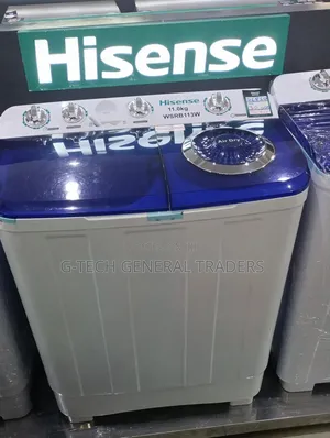 Hisense 11kg Twin Tub Wash and Spin Semi Automatic Washing Machine
