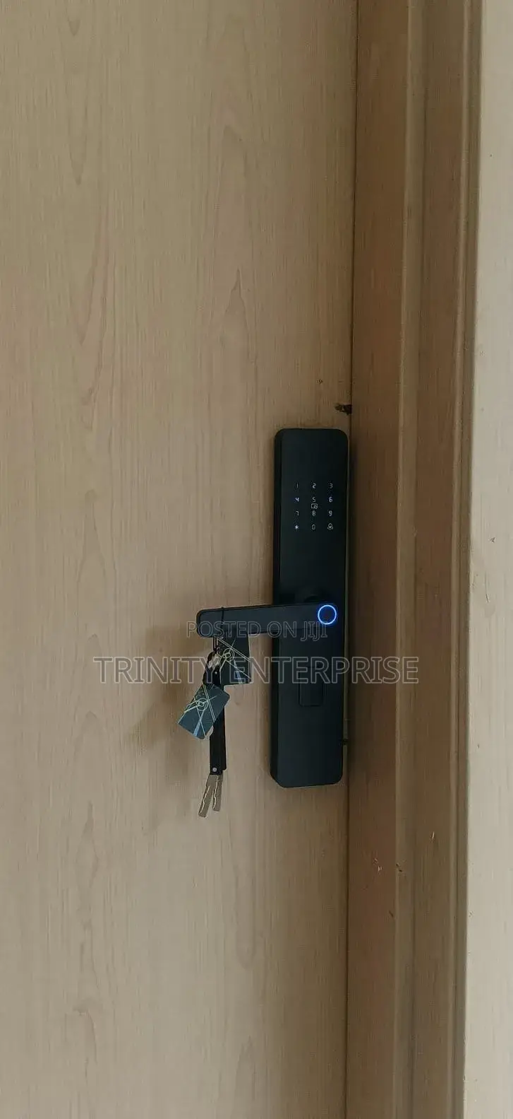 Smart Lock With Fingerprints Password Card App Control Key