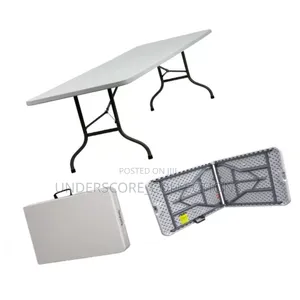 6-Foot Plastic Folding Table