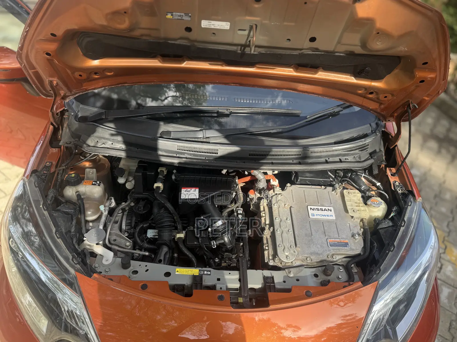 Nissan Note 2018 Orange