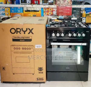 Mika Oryx Standing Cooker 60x60cm (Full Black)