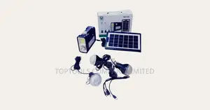 Solar System Kit With Charger and Bulbs