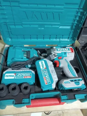 Total 20v Cordless Impact Wrench - Brushless Motor