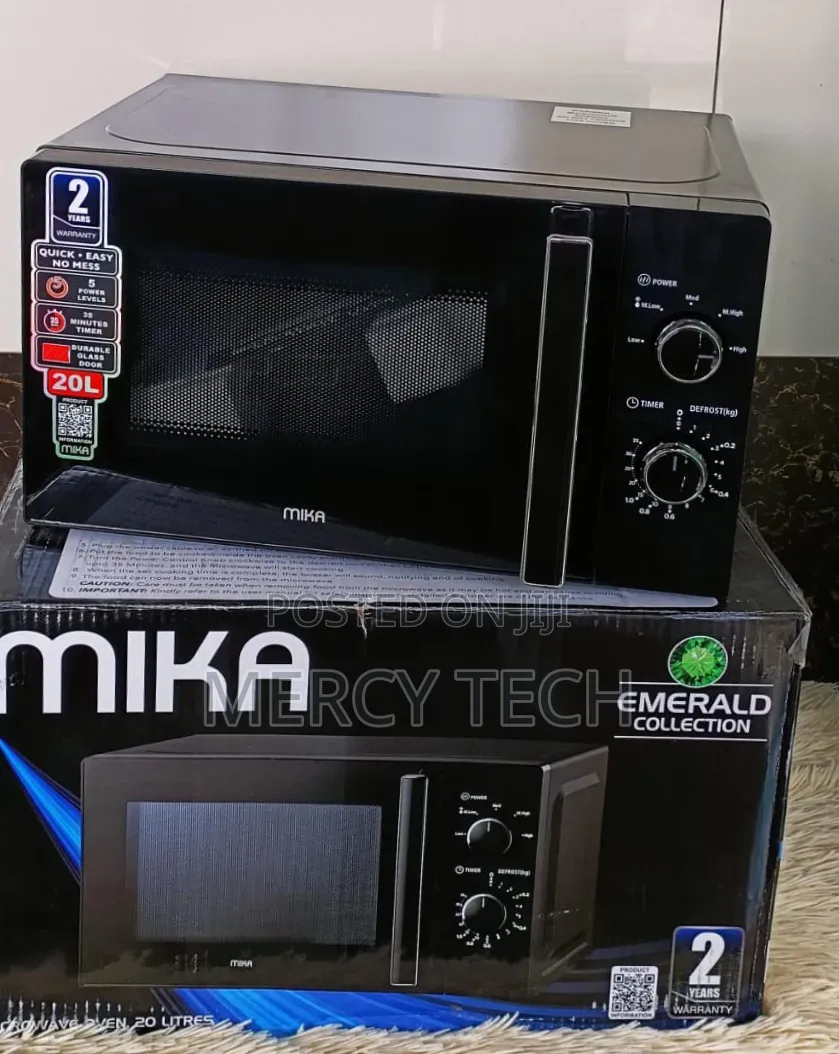 Mika 20l Microwave Oven Grill 1000w (Silver)