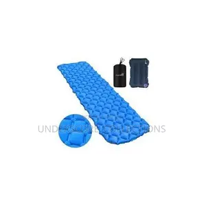 Blue Inflatable Camping Sleeping Pads