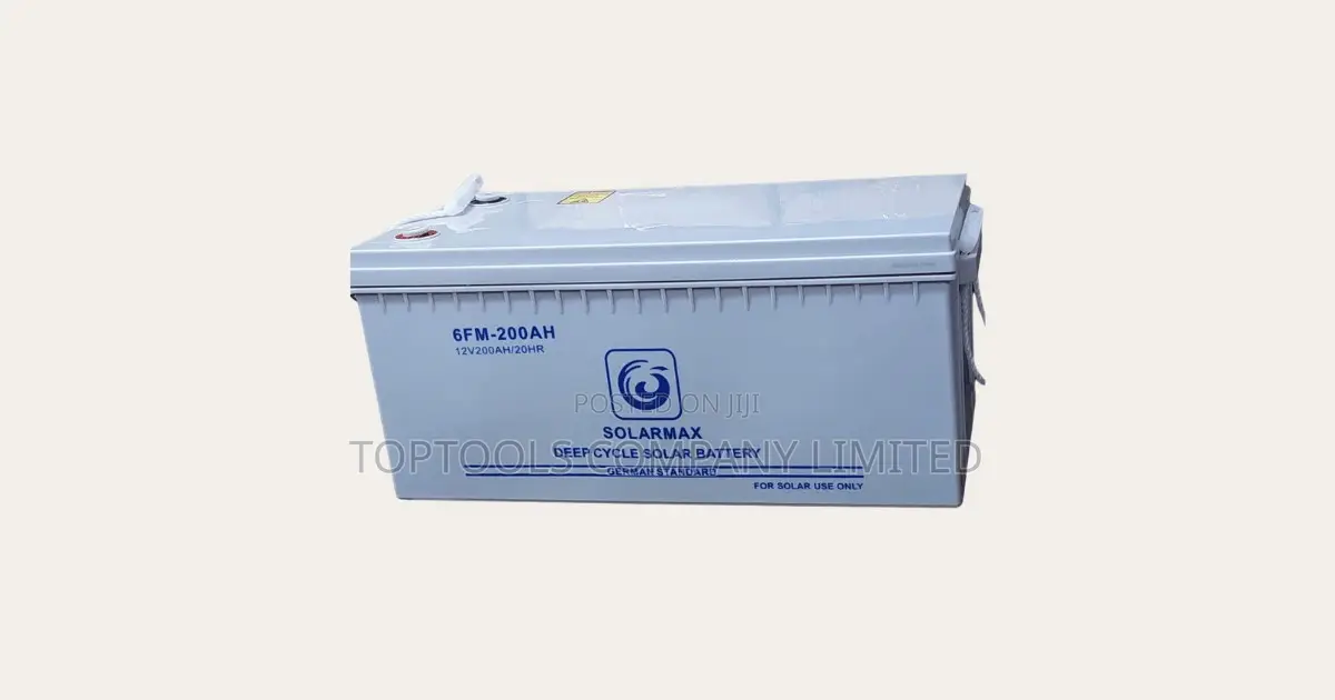 Solarmax Deep Cycle Solar Battery 200ah 12v