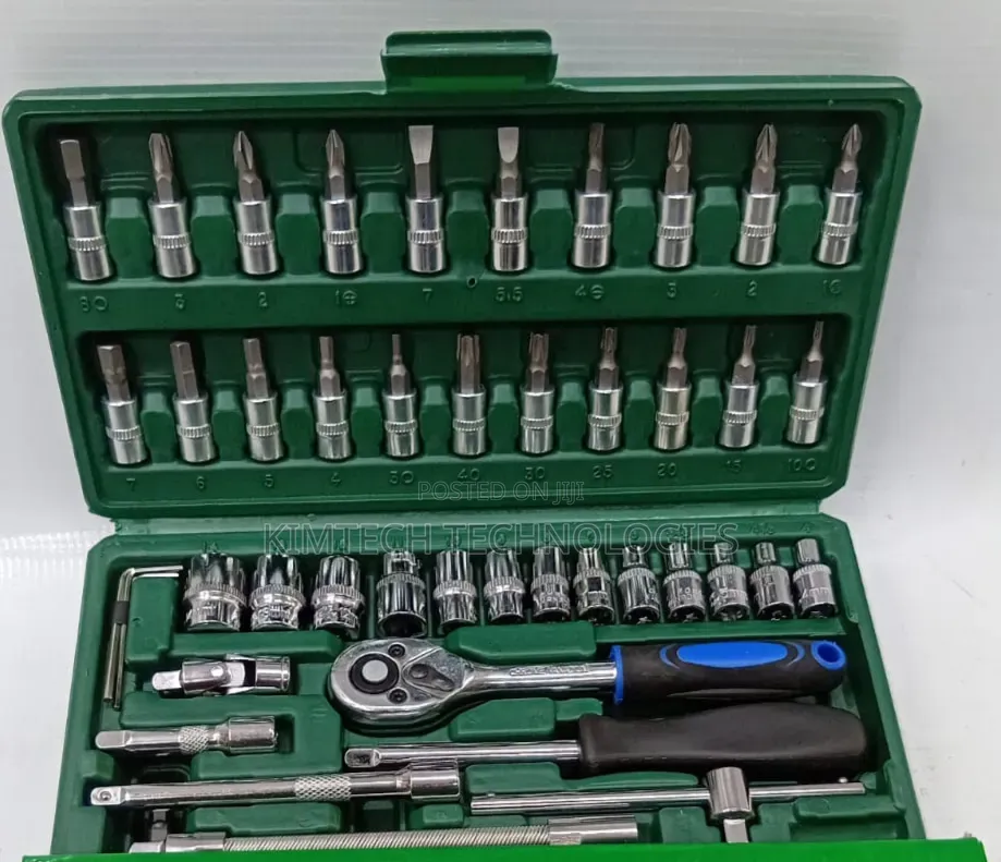 46 Pieces Sockets Wrench