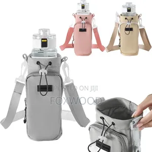 Draw String Bag Holder With Strap