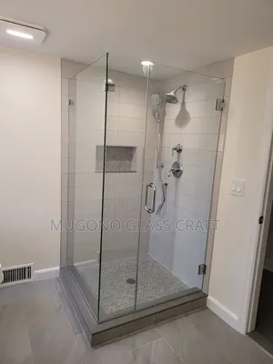 Sleek Glass Shower Enclosure