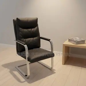 Pu Leather Am Chrome Base Visitor Office Chair