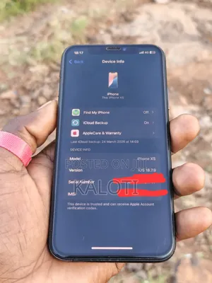 Apple iPhone XS 64 GB Black