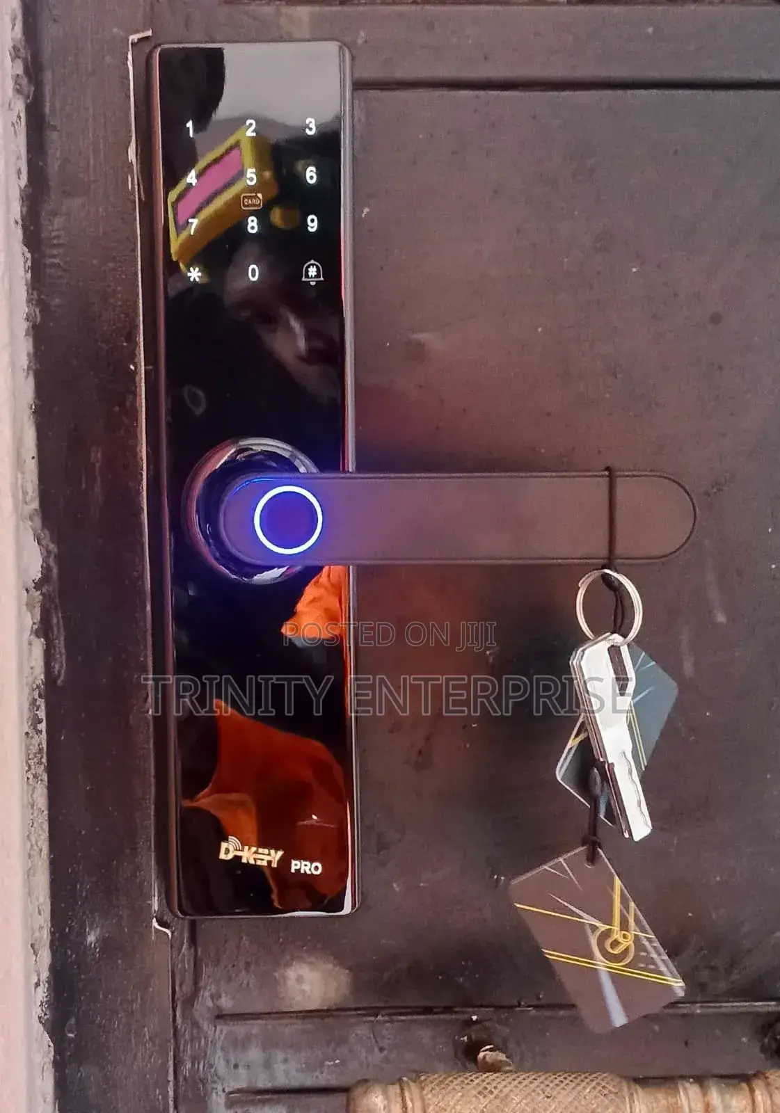 Smart Wifi Fingerprint Door Lock - App Control, Auto-Lock,