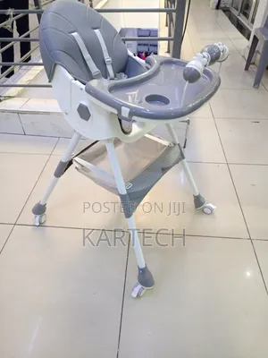 Grey 2 in 1 Baby Feeding Chair