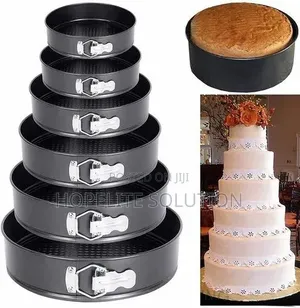 High Quality Nonstick 6in1 Cake Mould Baking Tins