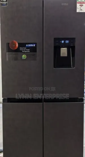 4 Door Refrigerator Ecomax 506 Litres Dark Silver