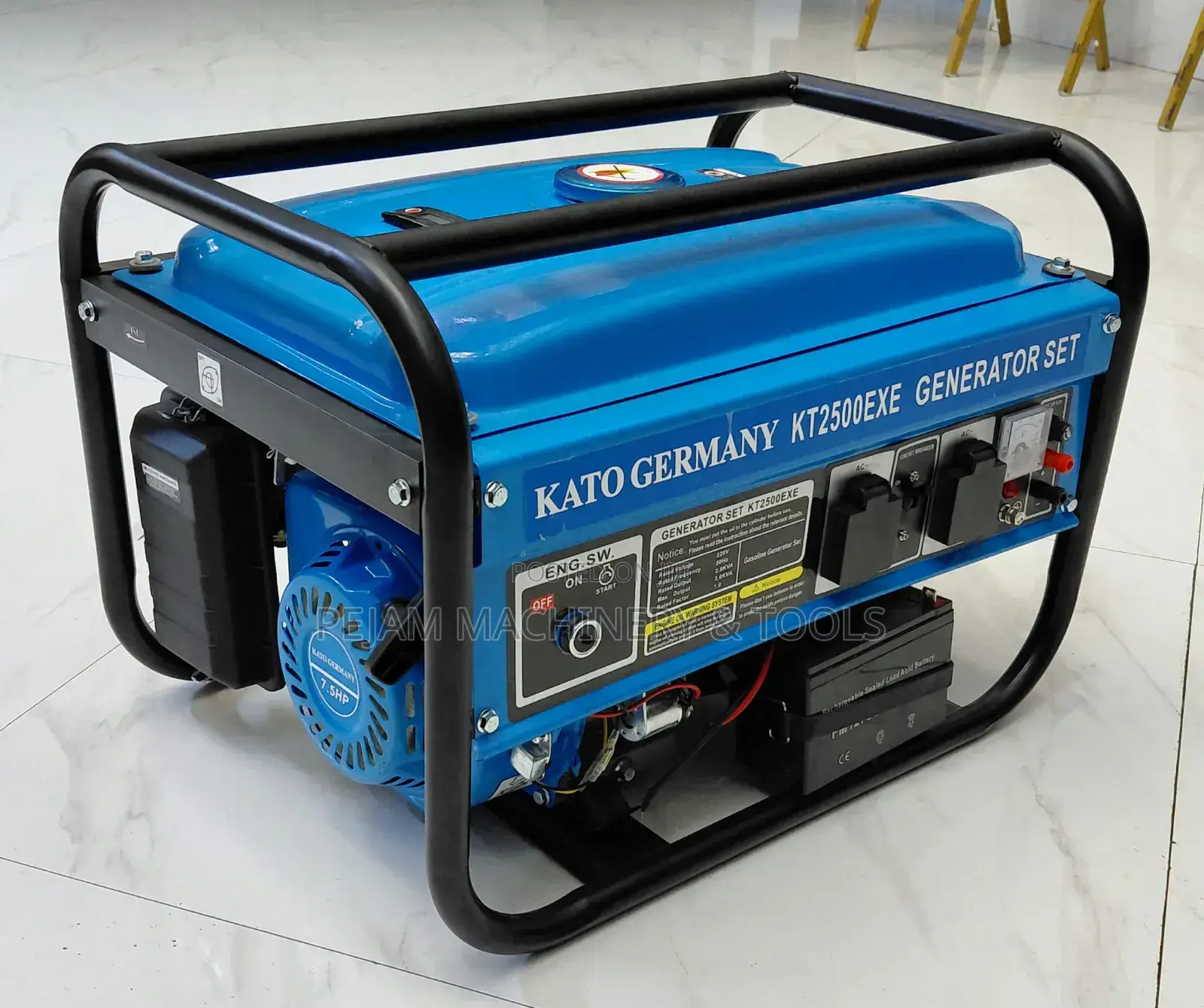 Kato Germany 2500exe 3/2.8kva Keystart Portable Generator