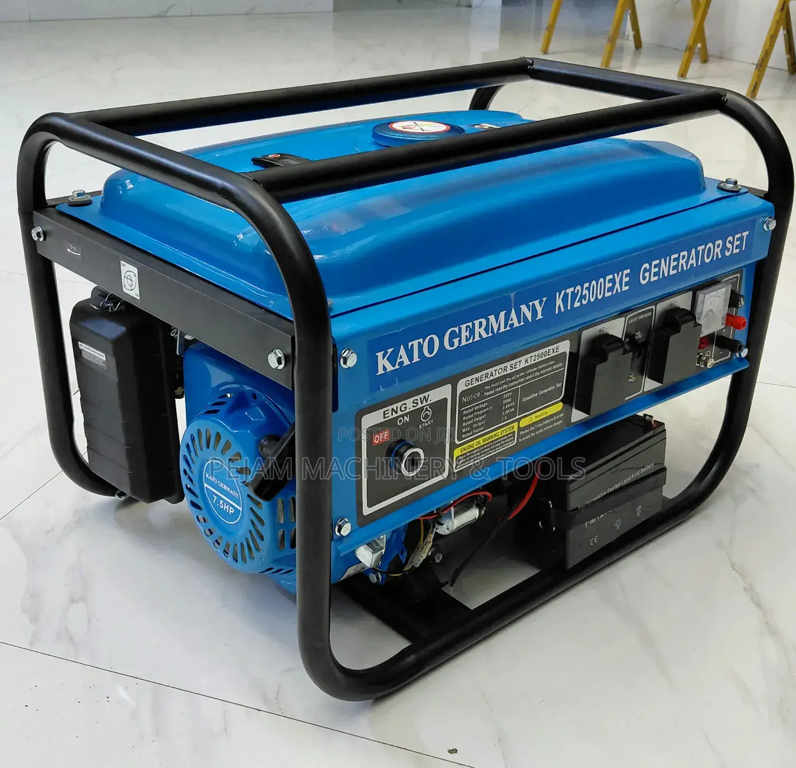 Kato Germany 2500exe 3/2.8kva Keystart Portable Generator