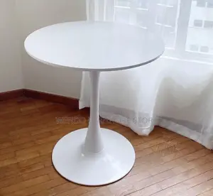 Coffee Table; Round Marble Surface Home Hankeet Coffee Table
