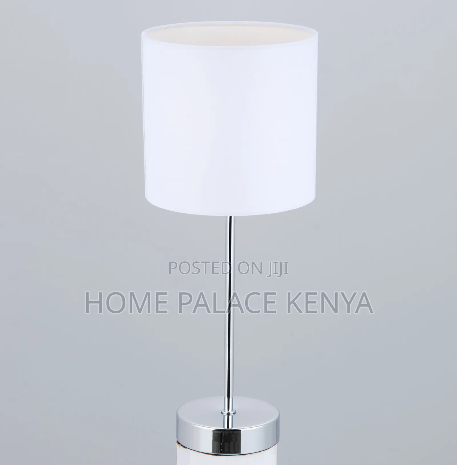 Table Lamp: Decorative Table Lamp With Beige Fabric Shade