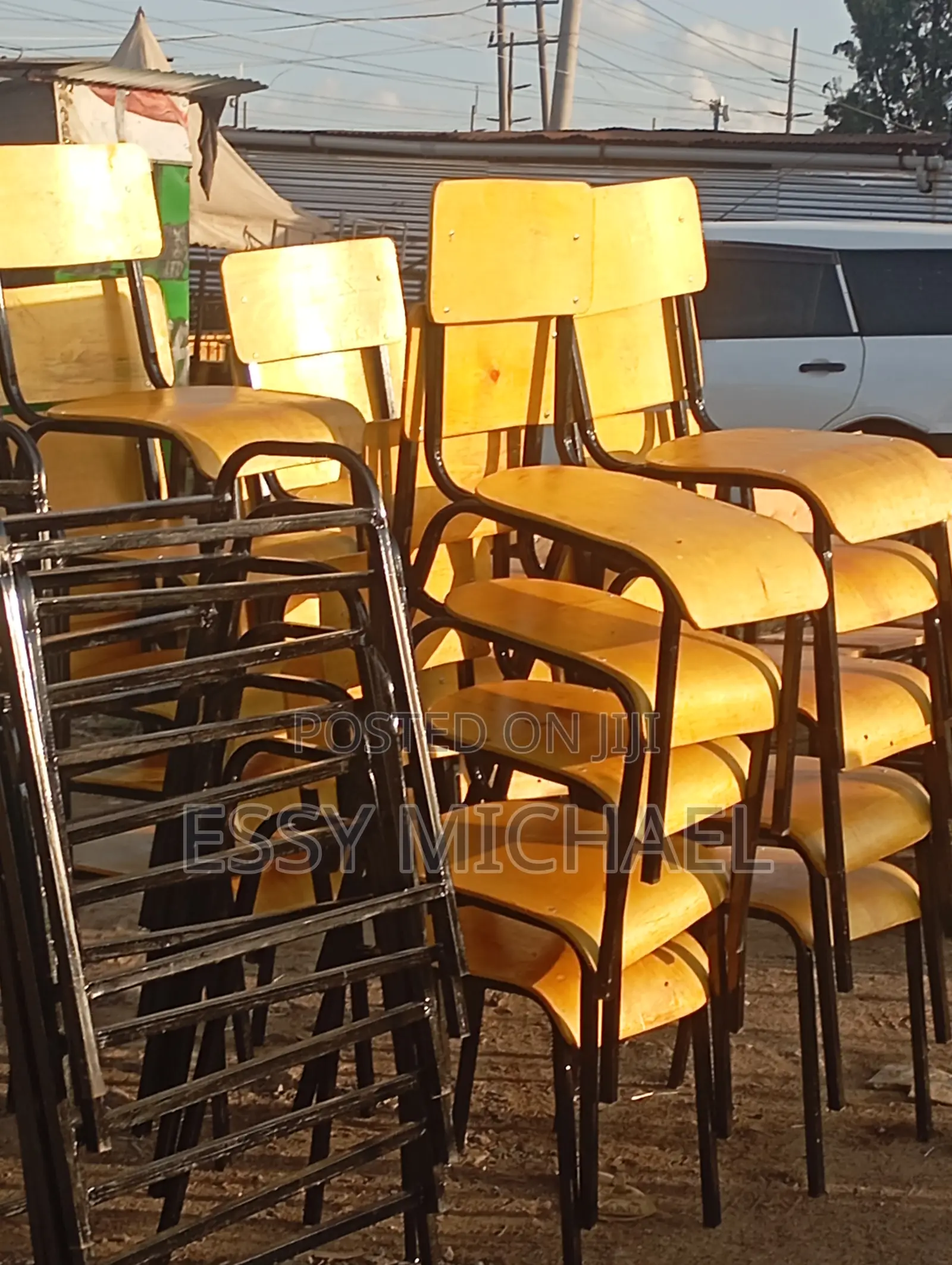Lockers and Chairs