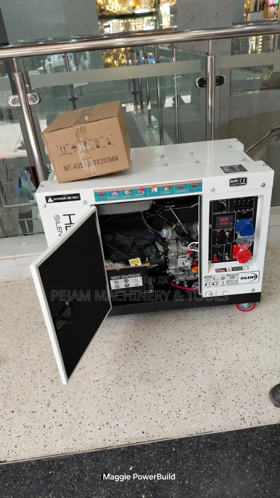 Pulsar 15kva Three Phase Diesel Generator With Ats Switch