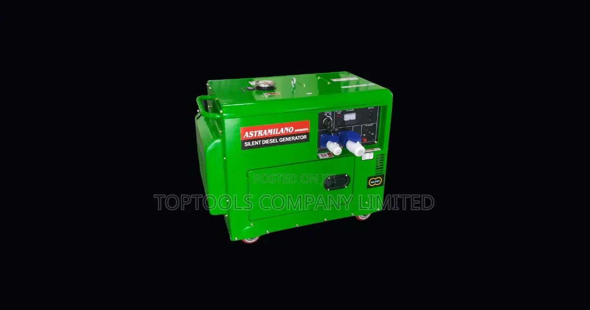 Amd8500s Astramilano Diesel Generator Closed Type