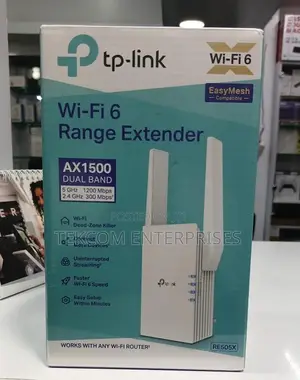 Re505x Ax1500 Wi-Fi 6 Range Extender / Re50x Tp Link