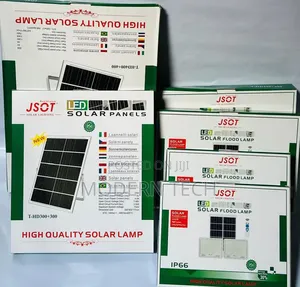 Jsot 2-in-1 Solar Floodlight 100w+100w – Outdoor Waterproof Led Light