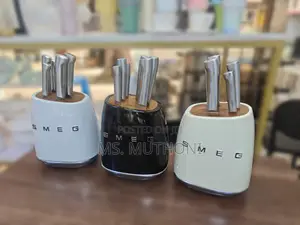 Smeg 7-Piece Knife Block Set
