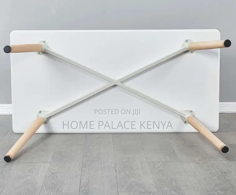 Dining Table: Premium White Rectangular Dining Table