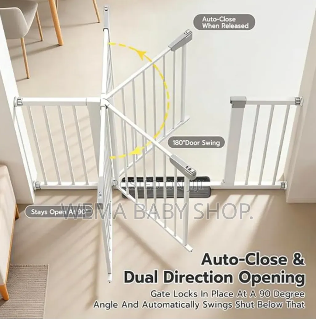 Adjustable Baby/Pet/Kid Safety Security Gate/Stair Barrier Extension