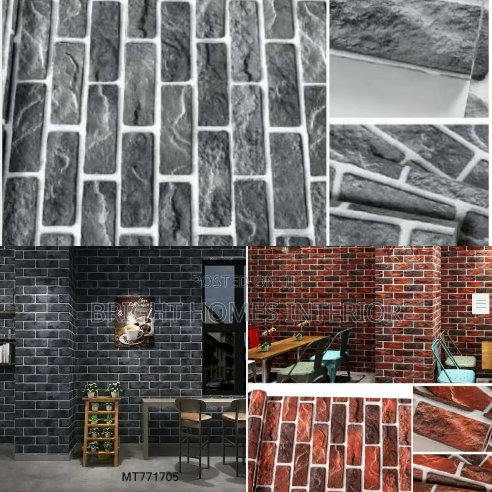 Grey Bricks Wallpaper Brown Bricks Wallpaper