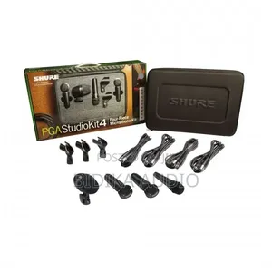 Shure Pgastudiokit4 4 Piece Studio Microphone Kit
