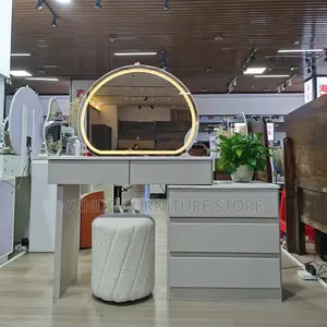 Dressers; White Bedroom Dressing Decor Vanity Set