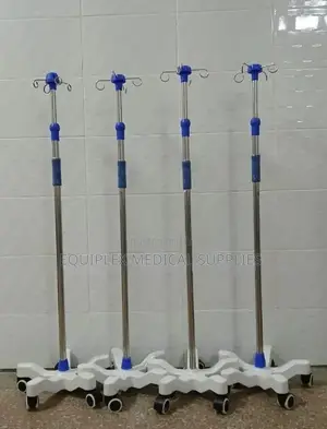High Quality Hospital Drip Stand / Iv Pole (4 Hooks)