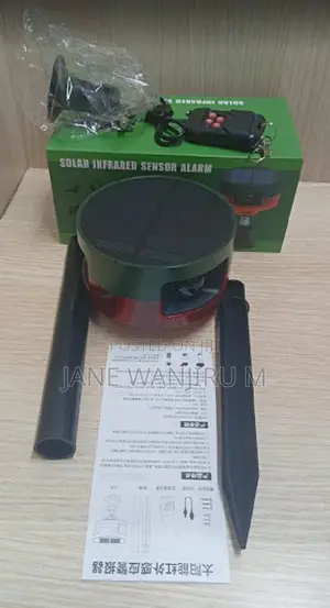 Motion Activated Solar Security Alarm