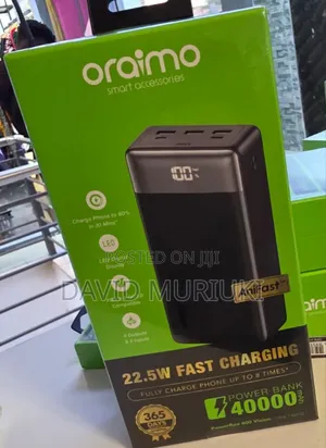Oraimo Powerbank 40000mah Powerbox 400 Vision (Opb 7400q)