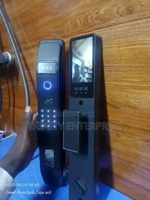 Smart Lock 3d Face Recognition Smart Door Lock With Camera Fingerprint