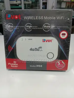 Bvot M88 4g/5g Wireless Mobile Router - 1500mah Battery - White