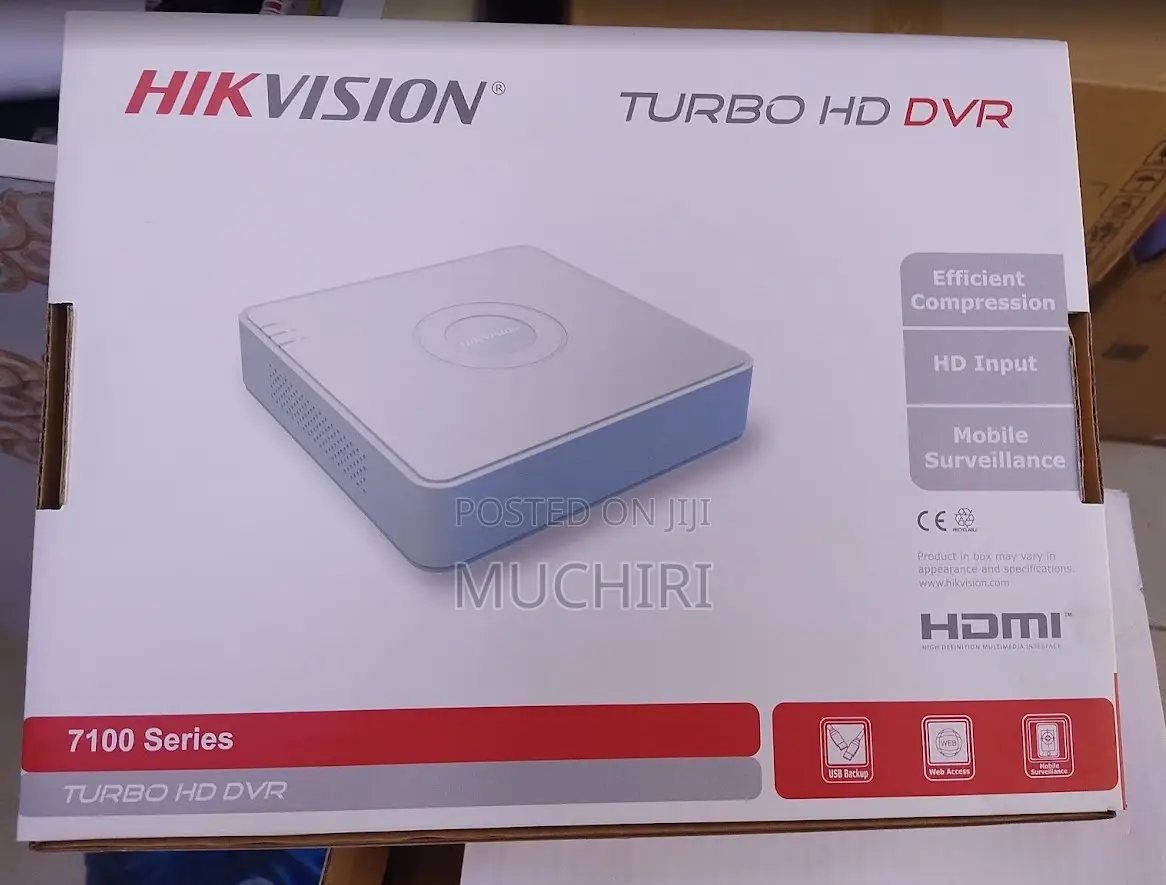 4 Channel DVR Machine Hikvision 4 Channel DVR Machine.