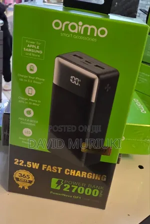 Oraimo Powerbank 40000mah Powerbox 400 Vision .